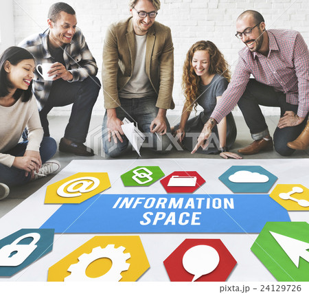 Information Space Networking Connection Concept Information Space Networking Connection Concept 24129726