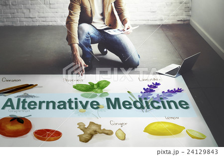 Alternative Medicine Health Herb Therapy Concept 24129843