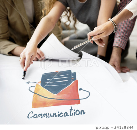 E-mail Communication Connection Online Concept 24129844