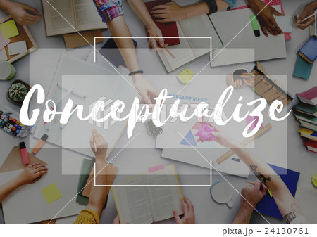 Imagine Create Curate Conceptualize Ideas Concept Imagine Create Curate Conceptualize Ideas Concept 24130761