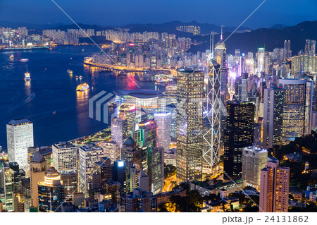 Hong Kong night Hong Kong night 24131862