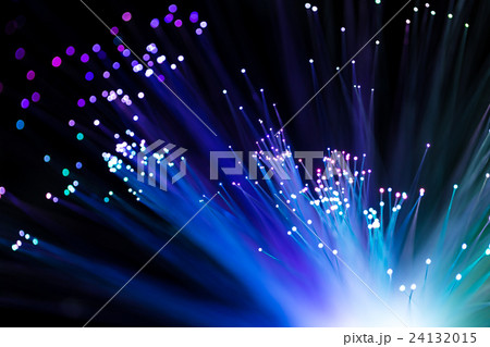 Multicolored optical fibers 24132015