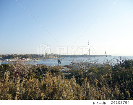 城ヶ島から見た三崎港 24132794