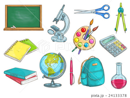 School and education isolated objects 24133378