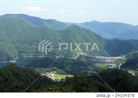 温井ダム遠景 温井ダム遠景 24134378