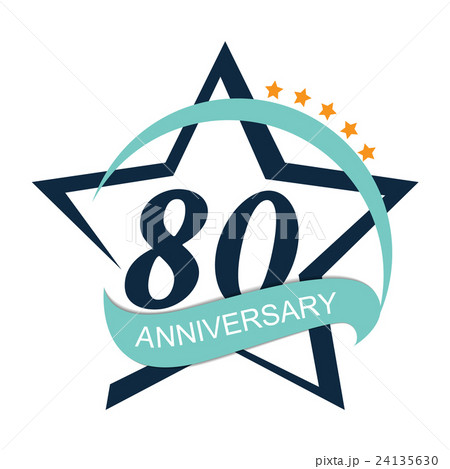 Template Logo 80 Anniversary Vector Illustration Template Logo 80 Anniversary Vector Illustration 24135630
