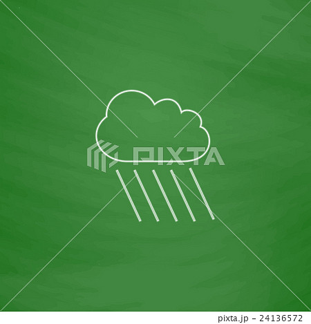 rain computer symbol rain computer symbol 24136572