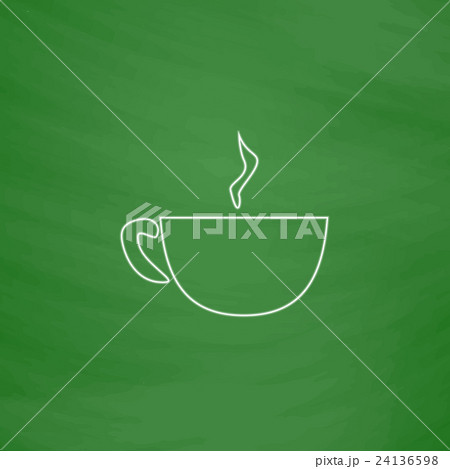 Coffee computer symbol 24136598
