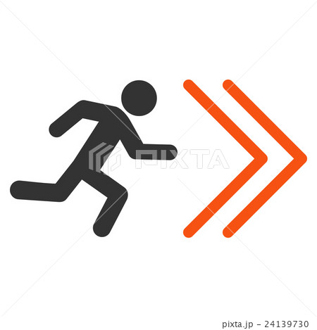 Exit Direction Flat Vector Icon Exit Direction Flat Vector Icon 24139730