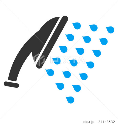Shower Flat Vector Icon Shower Flat Vector Icon 24143532