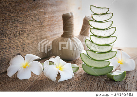 Aloe vera Fresh stacked 24145482