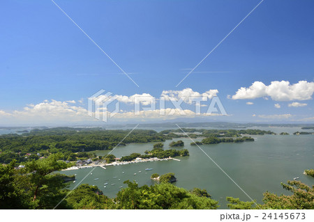 日本三景松島(奥松島)の風景 24145673