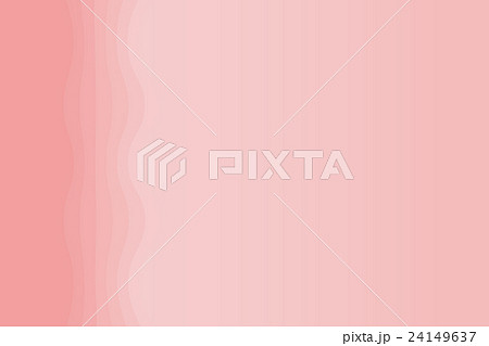 波の背景_左赤_薄い 24149637