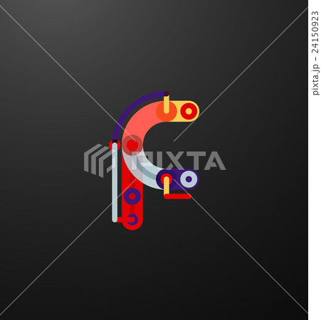 Company branding logo of initial letters 24150923