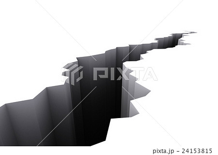 White cracked ground floor. White cracked ground floor. 24153815