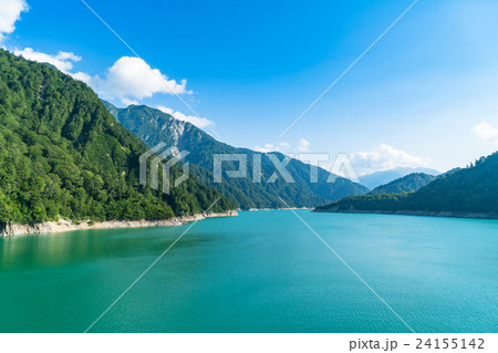 【富山県】黒部湖【夏】 【富山県】黒部湖【夏】 24155142