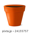 Flowerpot with ground vector illustration 24155757