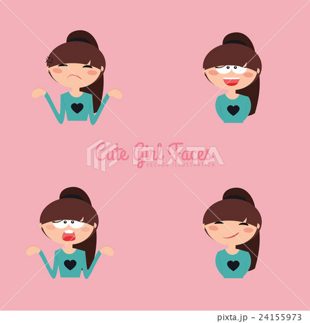 girl expression faces 24155973