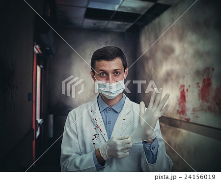 Doctor bloodstained 24156019