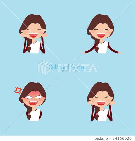 girl expression faces 24156020