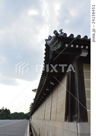 京都御所の塀(京都市上京区) 京都御所の塀(京都市上京区) 24156451