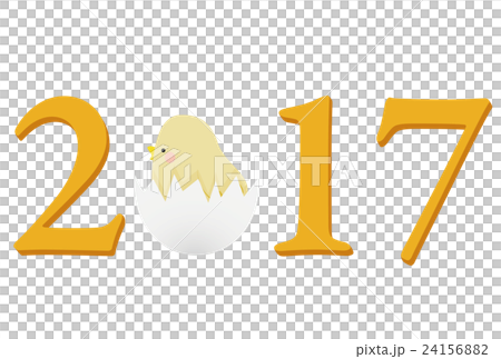 2017年酉年年賀状 24156882