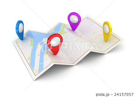 GPS satellite navigation concept 24157057