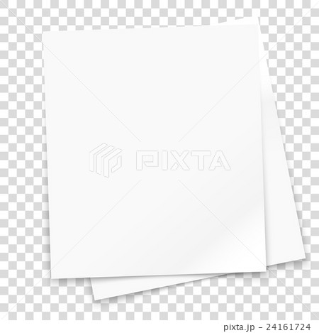 Vector paper frame isolated on transparent  24161724