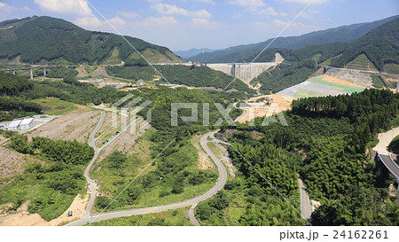 建設中の五ヶ山ダム(福岡) 建設中の五ヶ山ダム(福岡) 24162261