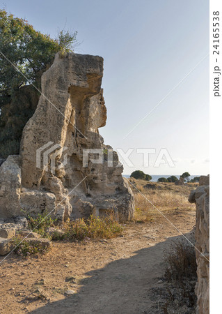 Tombs of the Kings in Paphos on Cyprus Tombs of the Kings in Paphos on Cyprus 24165538