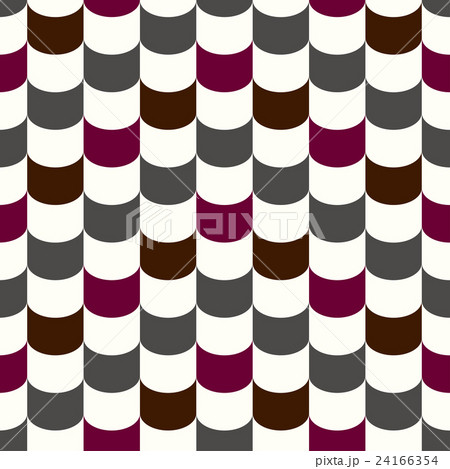 シンプルなみなみパターン-シームレス 24166354
