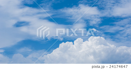 image of blue sky on day time for background 24174647