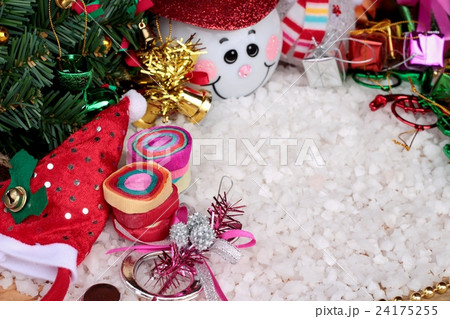 Festival of Christmas gifts and  xmas day. 24175255