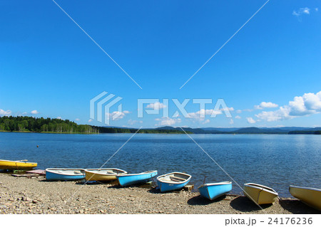 朱鞠内湖-ボート乗り場から1 24176236