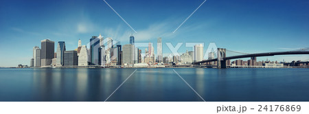 Brooklyn Bridge and downtown Manhattan Brooklyn Bridge and downtown Manhattan 24176869