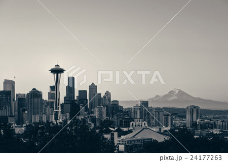 Seattle city skyline Seattle city skyline 24177263