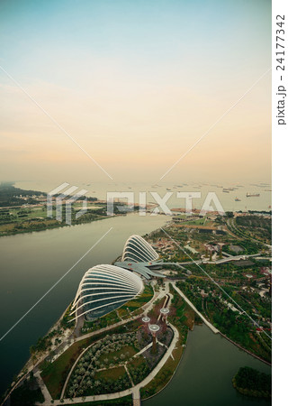 Singapore sunset Singapore sunset 24177342