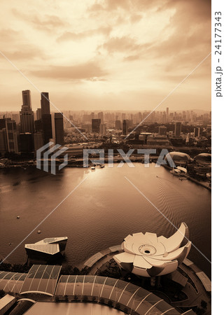 Singapore sunset Singapore sunset 24177343