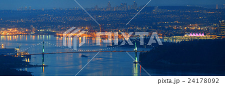 Vancouver city night Vancouver city night 24178092