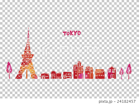 東京水彩畫 東京水彩畫 24182457