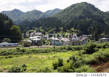 新潟県阿賀町 五十島駅 新潟県阿賀町 五十島駅 24182674