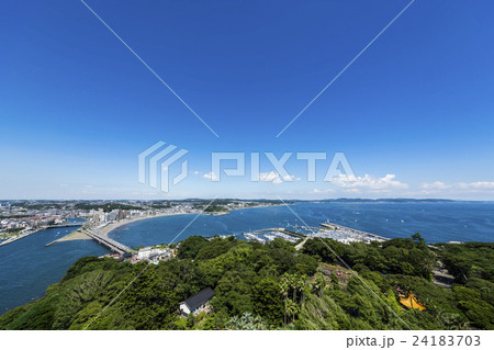 江ノ島から見る海水浴場 江ノ島から見る海水浴場 24183703