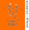 Dancing skeletons for halloween party poster 24186528