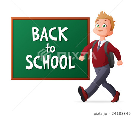 Back to school vector illustration. Proud and Back to school vector illustration. Proud and 24188349