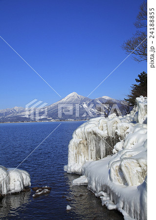 猪苗代湖 しぶき氷 猪苗代湖 しぶき氷 24188855