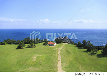 和歌山県・潮岬 望楼の芝 和歌山県・潮岬 望楼の芝 24189787