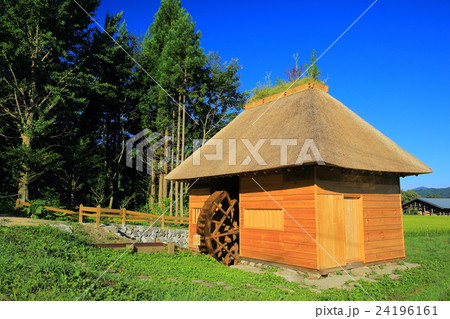 遠野　山口の水車小屋 24196161