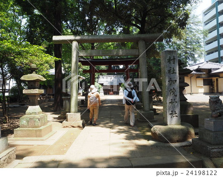 中山道を歩く 加茂神社 24198122