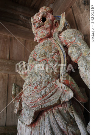 四国別格霊場第一番札所「大山寺」仁王像 吽形 24201267