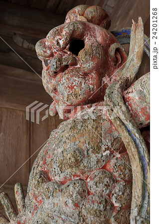 四国別格霊場第一番札所「大山寺」仁王像 吽形 24201268